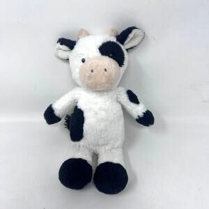 Carters Cow Plush Style 67293 Black White Lovey Stuffed Farm Animal HTF Rare